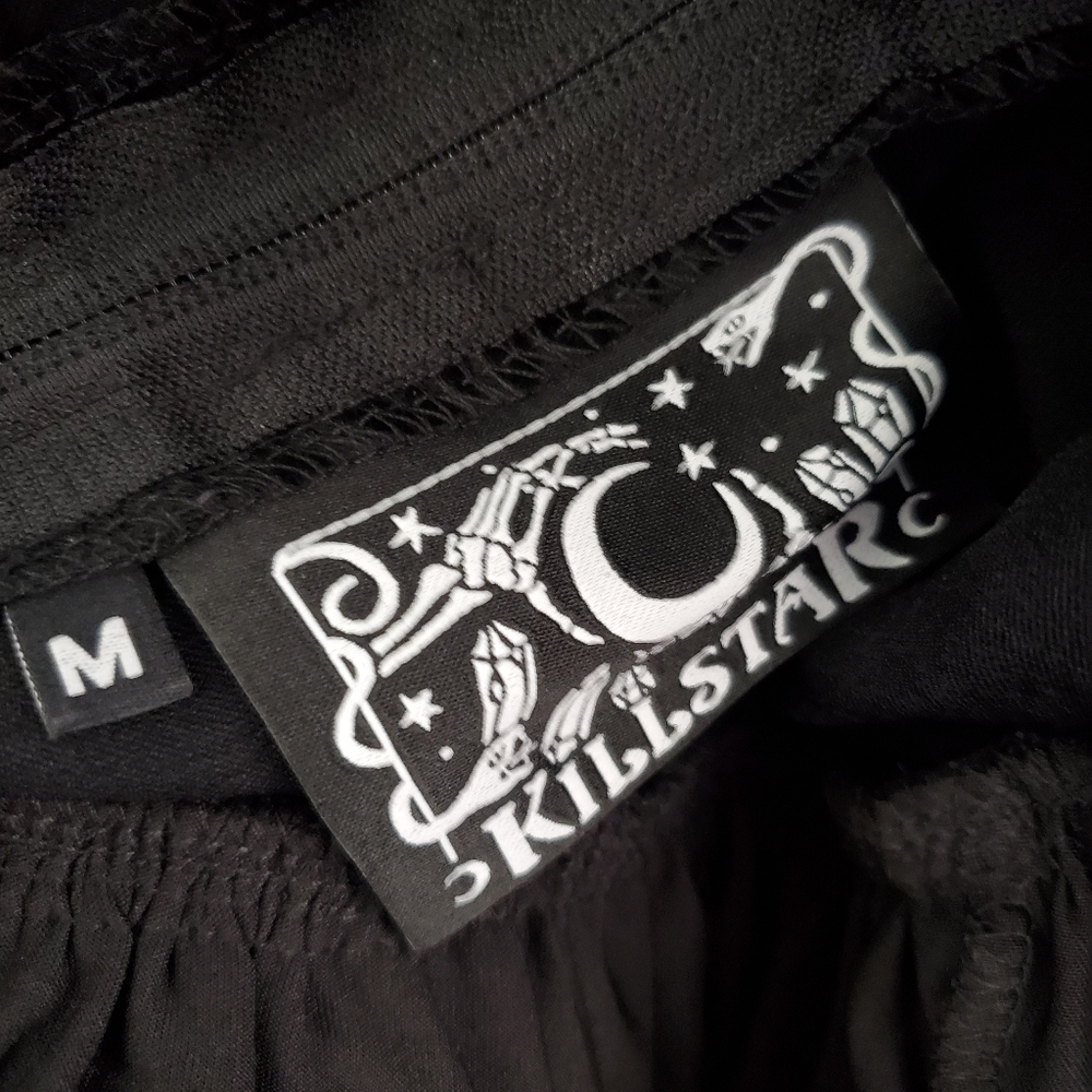 Killstar Bloodlust Party Dress Black Punk Whimsygoth Luxury Coquette Girl Sz M - Picture 16 of 16